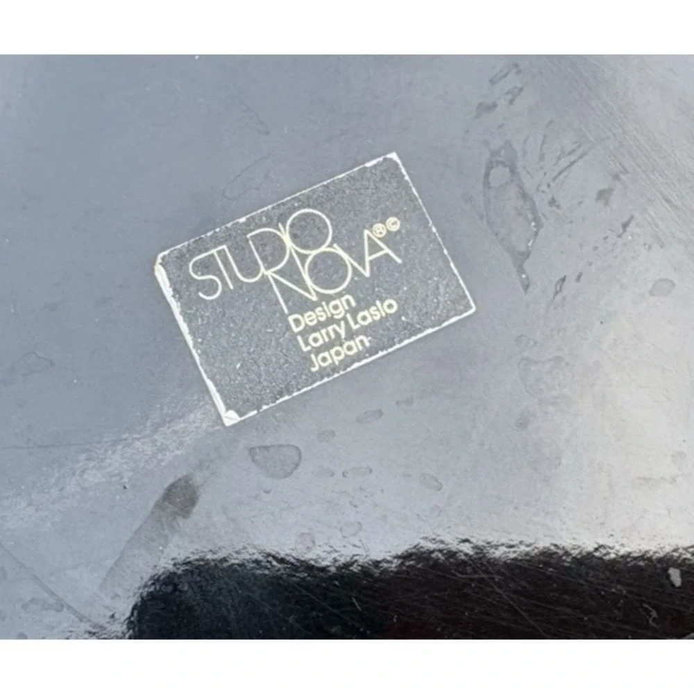 Vintage Studio Nova Larry Laslo laquered cocktail serving tray 1980's Japan
